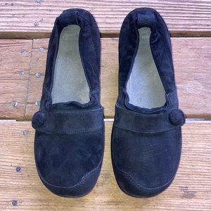 Dansko Black Suede Shoes Size 39